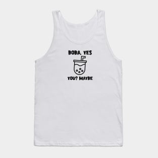 Boba bubble milk tea lover Tank Top